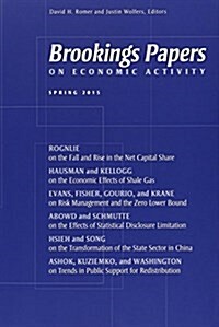 Brookings Papers on Economic Activity: Spring 2015 (Paperback)