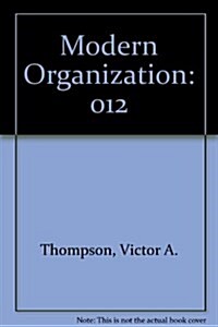 Modern Organization (Paperback, 2, Second Edition)