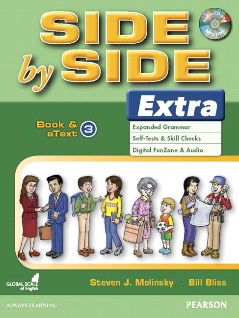 Side by Side Extra 3 : Student Book & eText with CD (Paperback, 3rd Edition)