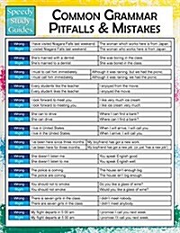 Common Grammar Pitfalls and Mistakes (Speedy Study Guides) (Paperback)