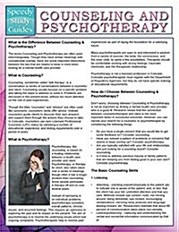 Counseling and Psychotherapy (Speedy Study Guides) (Paperback)