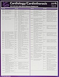 ICD-10 Mappings 2016 Express Reference Coding Card Cardiology (Hardcover)