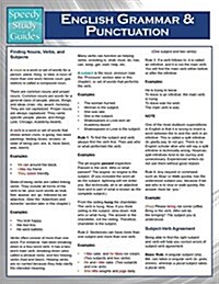 English Grammar & Punctuation (Speedy Study Guides) (Paperback)