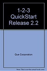 1-2-3 Quickstart Release 2.2: A Graphics Approach (Paperback)