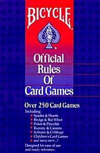 Bicycle Official Rules of Card Games (Paperback, 88th)