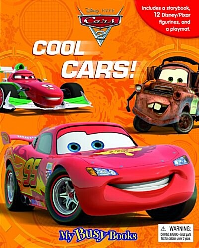 Disney/Pixar Cars 2 My Busy Book (미니피규어 12개 포함) (Board book)