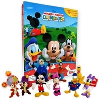 My Busy Book : Mickey Mouse Clubhouse 미키마우스 클럽하우스 비지북 (미니피규어 10개 + 놀이판)