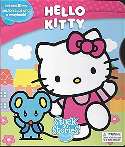 Stuck On Stories Hello Kitty Storybook Games & 10 Suction Cup Figures (Toy)