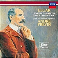 [수입] Andre Previn - 엘가: 수수께끼 변주곡, 위풍당당 행진곡 (Elgar: Enigma Variations, Pomp And Circumstance) (SHM-CD)(일본반)