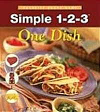 Simple 1-2-3 One Dish (Internal Spiral) (Spiral-bound)