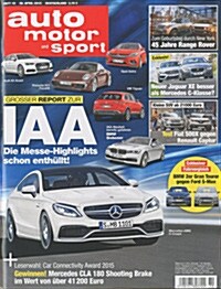 Auto Motor + Sport (격주간 독일판) 2015년 04월 30일