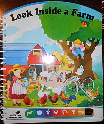 Look Inside a Farm (Board Book)