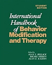 International Handbook of Behavior Modification and Therapy (Paperback, Softcover Repri)
