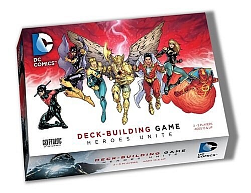 DC Comics Deck-Building Game Heroes Unite (CRD, BOX, GMC, CR)