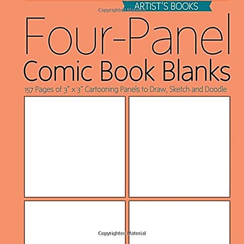 Four-panel Comic Book Blanks (Paperback, NTB)