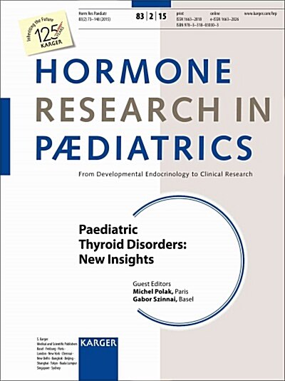 Paediatric Thyroid Disorders: New Insights (Paperback, Special)