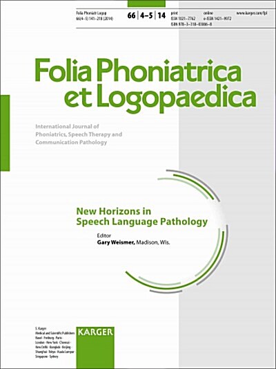 New Horizons in Speech Language Pathology (Paperback, Special)