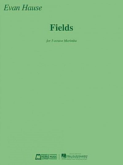 Fields: For 5-Octave Marimba (Paperback)