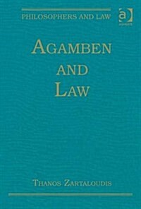 Agamben and Law (Hardcover)