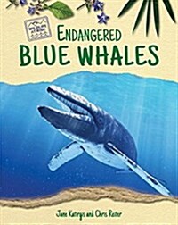 Endangered Blue Whales (Library Binding)