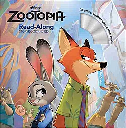 Zootopia Read-Along Storybook & CD (Paperback)