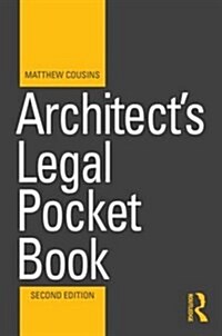 Architects Legal Pocket Book (Paperback, 2 New edition)