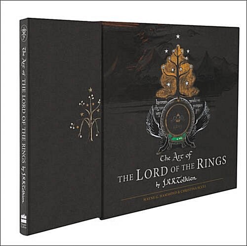 [중고] The Art of the Lord of the Rings (Hardcover, 60th Anniversary Slipcased edition)