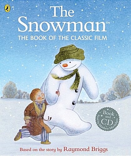 [중고] 베오영 The Snowman: The Book of the Classic Film (Paperback & CD, 영국판)