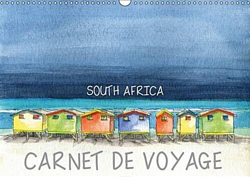 South Africa - Carnet de Voyage - UK Version : Travel Sketches, Watercolours of Southern Africa (Calendar, 3 Rev ed)