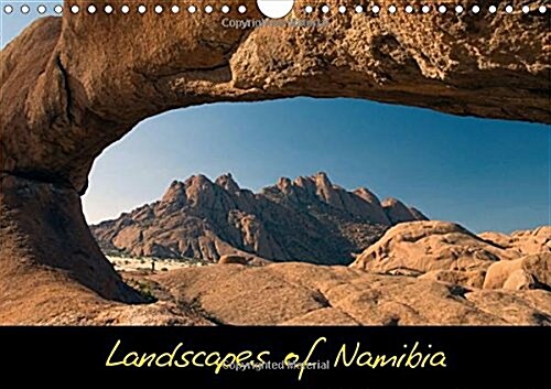 Landscapes of Namibia / UK-Version : Beautiful Nature Landscape in Bright Colors (Calendar, 3 Rev ed)