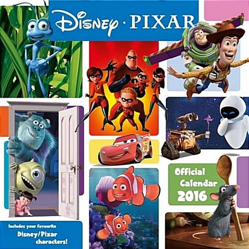 The Official Pixar (Movie) 2016 Square Calendar (Calendar)