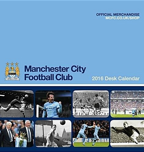 The Official Manchester City 2016 Desk Easel Calendar (Calendar)