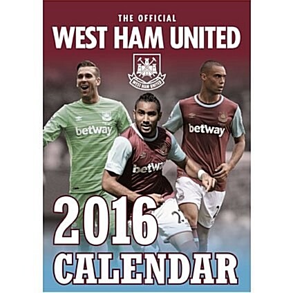 The Official West Ham 2016 A3 Calendar (Calendar)