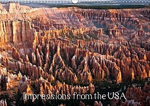 Impressions from the USA / UK-Version : Impressions from California, New Mexico, Wyoming, Utah and Hawaii - Organizer (Calendar, 3 Rev ed)