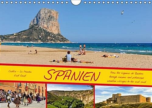 Spain / UK-Version : From Castile - La Mancha to the East Coast (Calendar, 3 Rev ed)