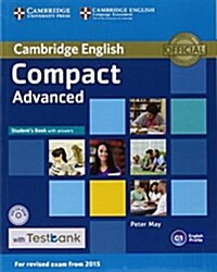 Compact Advanced Students Book with Answers with CD-ROM with Testbank (Package)
