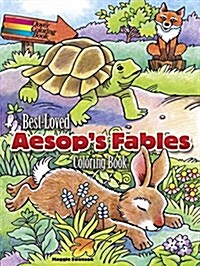 Best-Loved Aesops Fables Coloring Book (Paperback)