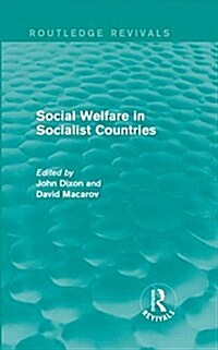 Social Welfare in Socialist Countries (Hardcover)