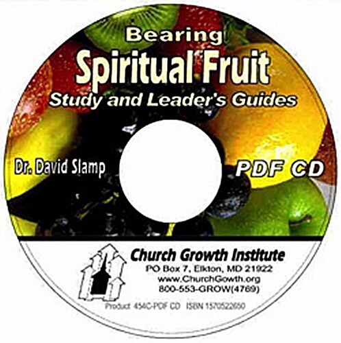 Bearing Spiritual Fruit: In the Power of the Spirit Study Guide with Leaders Notes on CD (Hardcover)