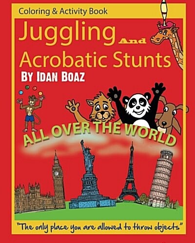 Juggling and Acrobatic Stunts: Coloring & Activity Book (Paperback)