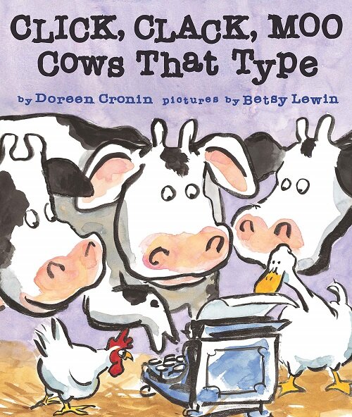 [중고] Click, Clack, Moo: Cows That Type (Board Book)