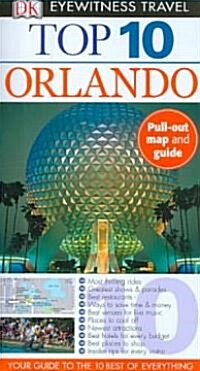 DK Eyewitness Travel Top 10 Orlando (Paperback, Map, RE)