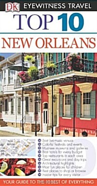 Dk Eyewitness Travel Top 10 New Orleans (Paperback, Map)