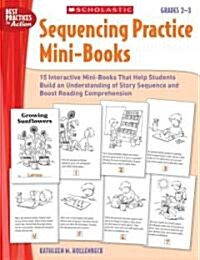 [중고] Sequencing Practice Mini-Books, Grades 2-3 (Paperback)