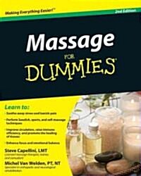 Massage for Dummies (Paperback, 2)