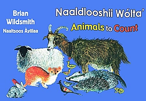 Brian Wildsmiths Animals to Count (Navajo/English) (Board Books)