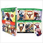 World of Reading Marvel Boxed Set: Level 1 (with CD) (Paperback + CD)