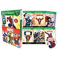 World of Reading Marvel Boxed Set: Level 1 (with CD) (Paperback + CD)