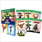 World of Reading Avengers Boxed Set: Level 1 (with 2CD) (Paperback + CD)