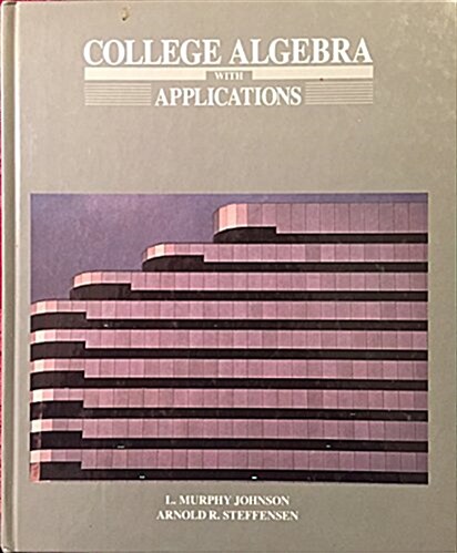 College Algebra With Applications (Hardcover)